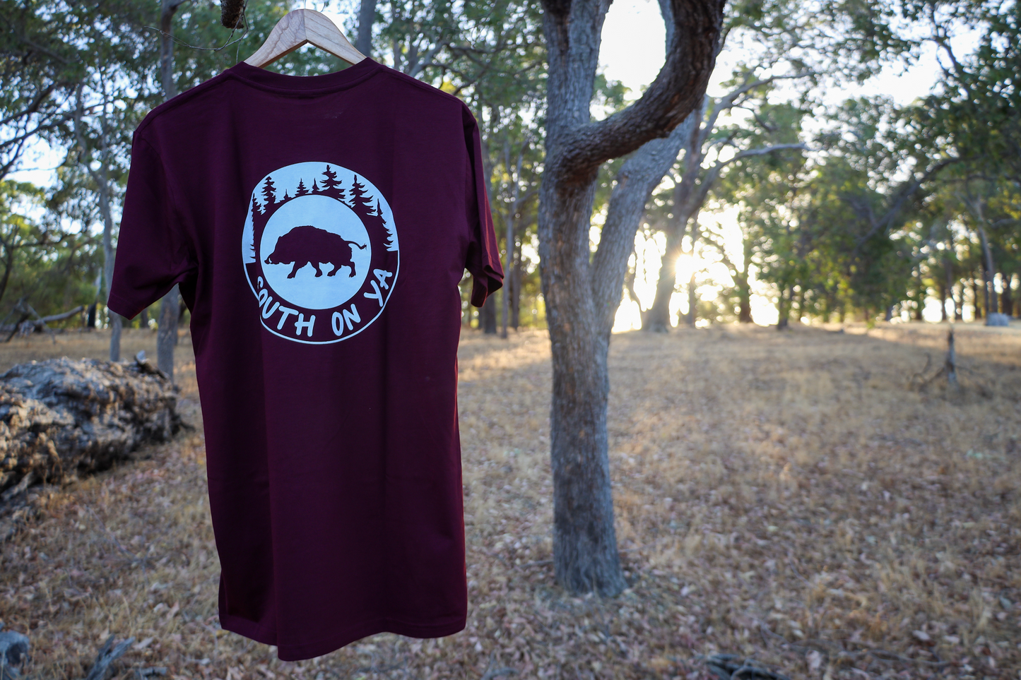 Dardanup Tee - Burgundy