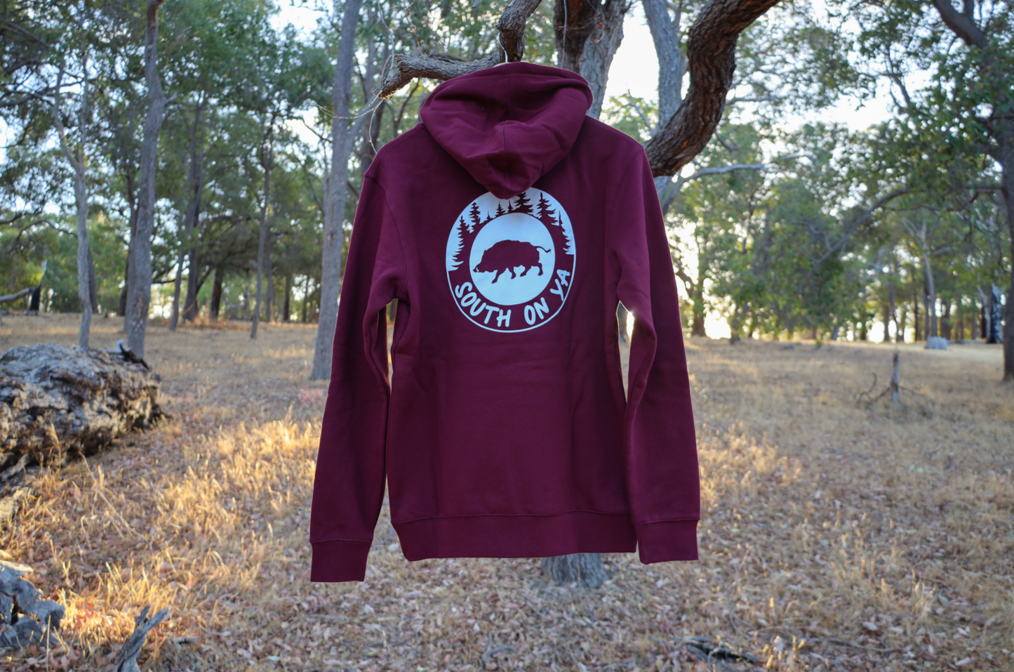 Coalfields Hoodie - Burgundy