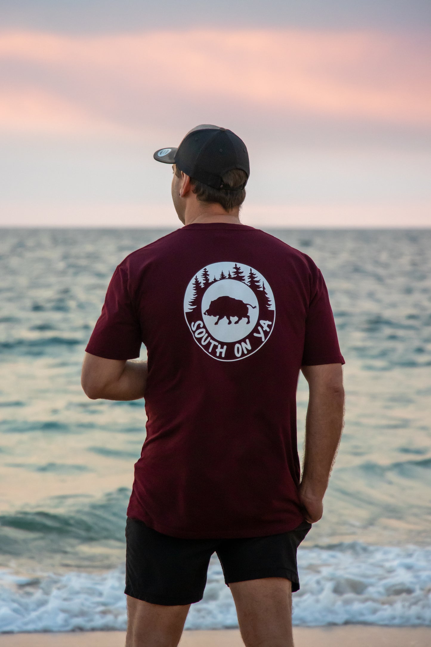 Dardanup Tee - Burgundy