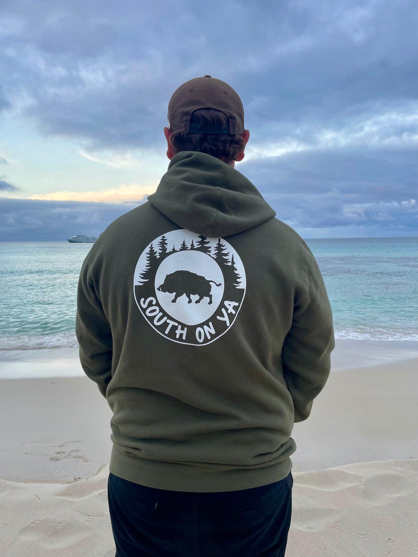 Coalfields Hoodie - Army